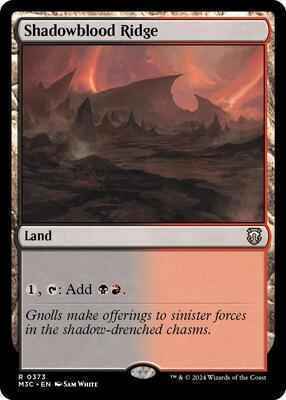 Magic: The Gathering - Commander: Modern Horizons 3 - Shadowblood Ridge - Normal