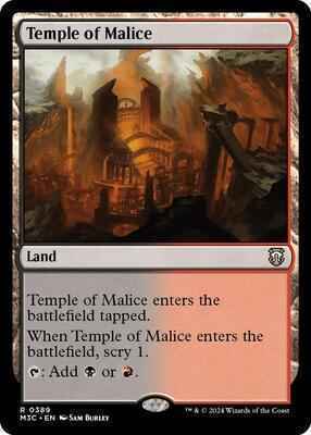 Magic: The Gathering - Commander: Modern Horizons 3 - Temple of Malice - Normal