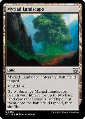 Magic: The Gathering - Commander: Modern Horizons 3 - Myriad Landscape - Normal