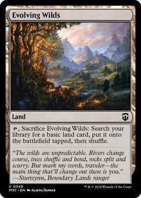 Magic: The Gathering - Commander: Modern Horizons 3 - Evolving Wilds - Normal