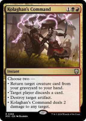 Magic: The Gathering - Commander: Modern Horizons 3 - Kolaghan's Command - Normal