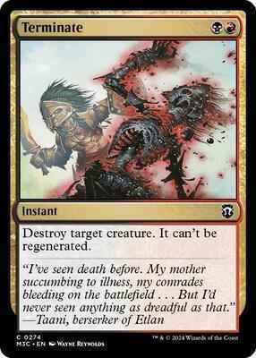 Magic: The Gathering - Commander: Modern Horizons 3 - Terminate - Normal