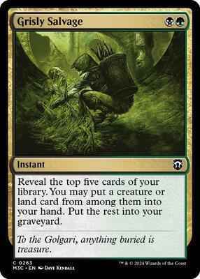 Magic: The Gathering - Commander: Modern Horizons 3 - Grisly Salvage - Normal