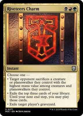 Magic: The Gathering - Commander: Modern Horizons 3 - Riveteers Charm - Normal