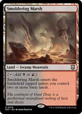 Magic: The Gathering - Commander: Modern Horizons 3 - Smoldering Marsh - Normal