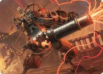 Magic: The Gathering - Art Series: Modern Horizons 3 - Blaster Hulk Art Card - Normal