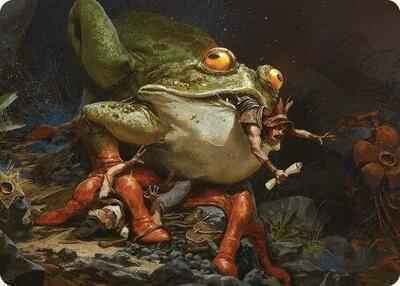 Magic: The Gathering - Art Series: Modern Horizons 3 - Rampant Frogantua Art Card - Normal