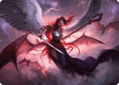 Magic: The Gathering - Art Series: Modern Horizons 3 - Kaalia of the Vast Art Card - Normal