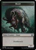 Magic: The Gathering - Commander: Modern Horizons 3 - Beast (0010) // Shapeshifter (0008) Double-Sided Token - Normal