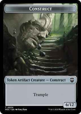 Magic: The Gathering - Commander: Modern Horizons 3 - Construct // Myr Double-Sided Token - Normal