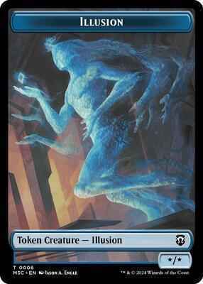 Magic: The Gathering - Commander: Modern Horizons 3 - Illusion // Servo Double-Sided Token - Normal