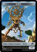 Magic: The Gathering - Modern Horizons 3 - Servo // Treasure Double-Sided Token - Foil