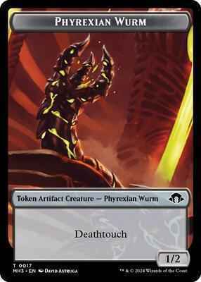 Magic: The Gathering - Modern Horizons 3 - Phyrexian Wurm Token (0017) - Normal