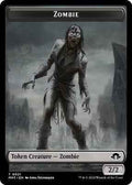 Magic: The Gathering - Modern Horizons 3 - Zombie // Energy Reserve Double-Sided Token - Normal