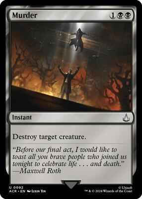 Magic: The Gathering - Universes Beyond: Assassin's Creed - Murder - Uncommon - Foil