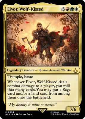 Magic: The Gathering - Universes Beyond: Assassin's Creed - Eivor, Wolf-Kissed - Mythic – 54 - Normal