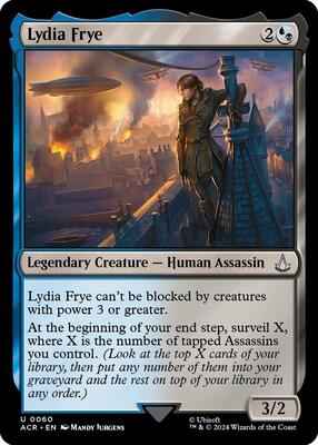 Magic: The Gathering - Universes Beyond: Assassin's Creed - Lydia Frye - Uncommon - Normal