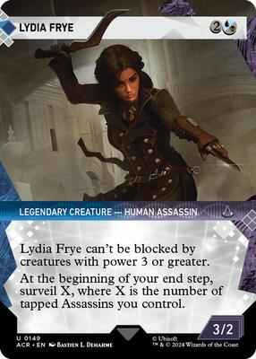 Magic: The Gathering - Universes Beyond: Assassin's Creed - Lydia Frye (Showcase) - Uncommon - Normal
