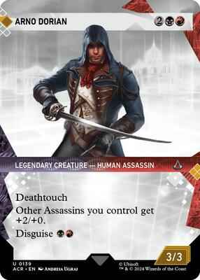 Magic: The Gathering - Universes Beyond: Assassin's Creed - Arno Dorian (Showcase) - Uncommon - Normal