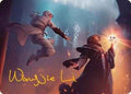 Magic: The Gathering - Art Series: Universes Beyond: Assassin's Creed - Mortify Art Card (Gold-Stamped Signature) - Special - Normal