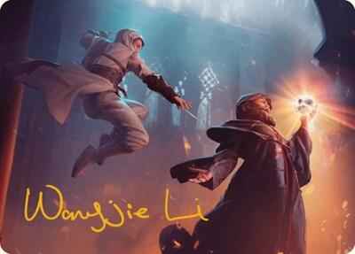 Magic: The Gathering - Art Series: Universes Beyond: Assassin's Creed - Mortify Art Card (Gold-Stamped Signature) - Special - Normal