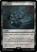 Magic: The Gathering - Universes Beyond: Assassin's Creed - Fatal Push - Uncommon – 90 - Normal