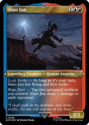 Magic: The Gathering - Universes Beyond: Assassin's Creed - Shao Jun (Foil Etched) - Uncommon - Foil