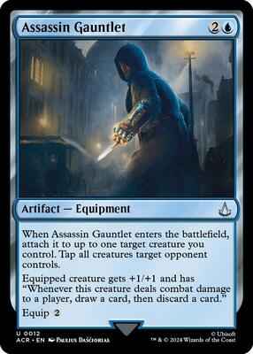 Magic: The Gathering - Universes Beyond: Assassin's Creed - Assassin Gauntlet - Uncommon - Normal