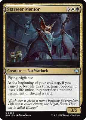 Magic: The Gathering - Bloomburrow - Starseer Mentor - Normal