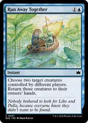 Magic: The Gathering - Bloomburrow - Run Away Together - Normal