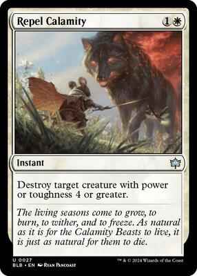 Magic: The Gathering - Bloomburrow - Repel Calamity - Normal