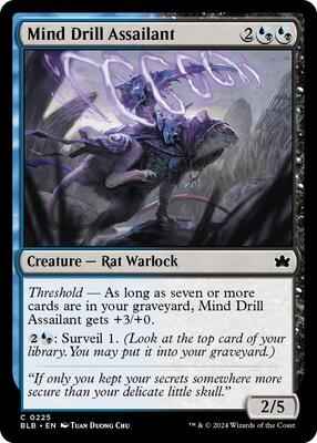 Magic: The Gathering - Bloomburrow - Mind Drill Assailant - Normal