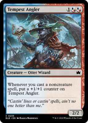 Magic: The Gathering - Bloomburrow - Tempest Angler - Normal