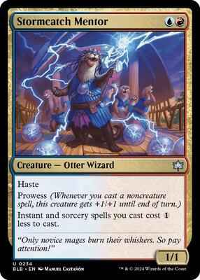 Magic: The Gathering - Bloomburrow - Stormcatch Mentor - Foil