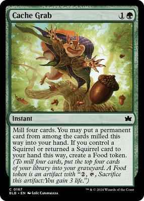 Magic: The Gathering - Bloomburrow - Cache Grab - Normal
