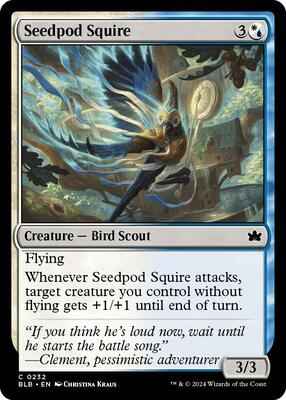 Magic: The Gathering - Bloomburrow - Seedpod Squire - Normal
