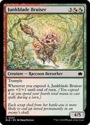 Magic: The Gathering - Bloomburrow - Junkblade Bruiser - Foil