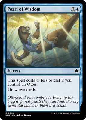 Magic: The Gathering - Bloomburrow - Pearl of Wisdom - Normal
