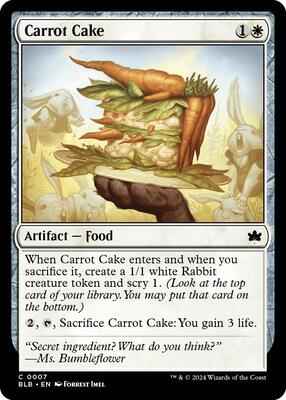 Magic: The Gathering - Bloomburrow - Carrot Cake - Normal