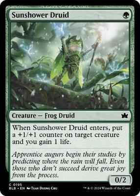 Magic: The Gathering - Bloomburrow - Sunshower Druid - Normal