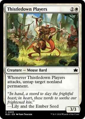 Magic: The Gathering - Bloomburrow - Thistledown Players - Normal
