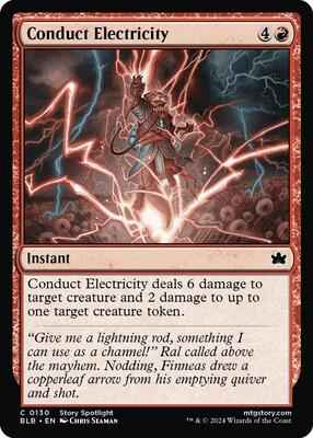 Magic: The Gathering - Bloomburrow - Conduct Electricity - Normal