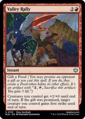 Magic: The Gathering - Bloomburrow - Valley Rally - Foil