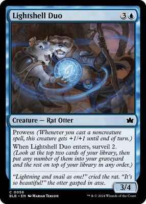 Magic: The Gathering - Bloomburrow - Lightshell Duo - Foil