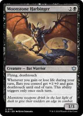 Magic: The Gathering - Bloomburrow - Moonstone Harbinger - Foil