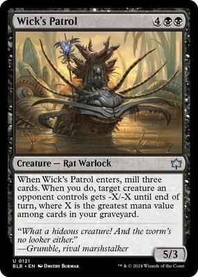 Magic: The Gathering - Bloomburrow - Wick's Patrol - Normal