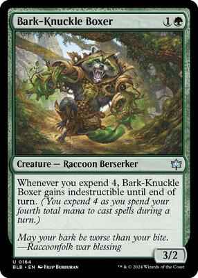 Magic: The Gathering - Bloomburrow - Bark-Knuckle Boxer - Normal