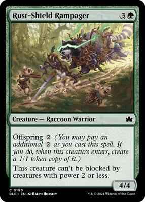 Magic: The Gathering - Bloomburrow - Rust-Shield Rampager - Normal