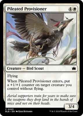 Magic: The Gathering - Bloomburrow - Pileated Provisioner - Normal