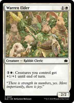 Magic: The Gathering - Bloomburrow - Warren Elder - Foil